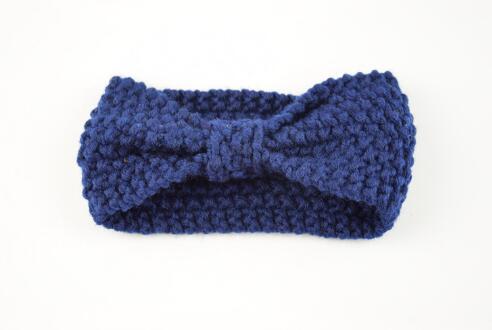 Free Shipping Cute Baby Headband Knitted Infant Turban Head Warm head band Toddler Headwear Hair Band Birthday Gift For Kids