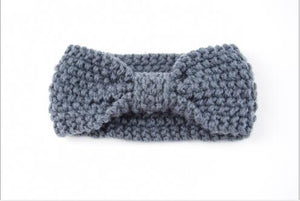 Free Shipping Cute Baby Headband Knitted Infant Turban Head Warm head band Toddler Headwear Hair Band Birthday Gift For Kids