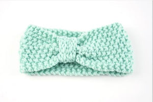 Free Shipping Cute Baby Headband Knitted Infant Turban Head Warm head band Toddler Headwear Hair Band Birthday Gift For Kids