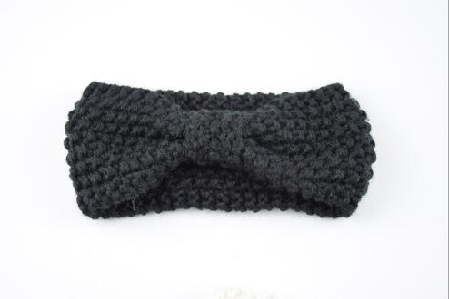 Free Shipping Cute Baby Headband Knitted Infant Turban Head Warm head band Toddler Headwear Hair Band Birthday Gift For Kids