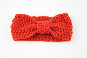 Free Shipping Cute Baby Headband Knitted Infant Turban Head Warm head band Toddler Headwear Hair Band Birthday Gift For Kids