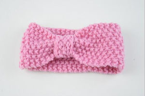 Free Shipping Cute Baby Headband Knitted Infant Turban Head Warm head band Toddler Headwear Hair Band Birthday Gift For Kids