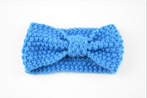 Free Shipping Cute Baby Headband Knitted Infant Turban Head Warm head band Toddler Headwear Hair Band Birthday Gift For Kids