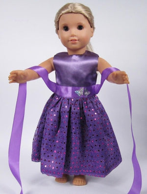 Doll Baby Dress Doll Clothes Handmade Western Dress For 18 Inch American Doll & 43 Cm Baby Doll For Our Generation  Girl`s Toy