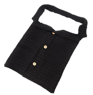 Baby Stroller Sleeping Bag Newborn Cotton Knitting Envelope Autumn Winter Warm Sleepsacks For Footmuff Swaddle Wrap Slaapzak