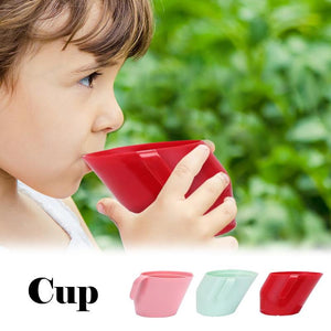 Baby Insulation Oblique Mouth Cup Leakproof Infant Learning Drinking Cups Tumble Resistant Baby Drinking Cups For Baby Kids