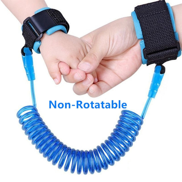 1.5-2.5m Kids Safety Harness Adjustable Children Leash Anti-lost Wrist Link Traction Rope Baby Walker Wristband