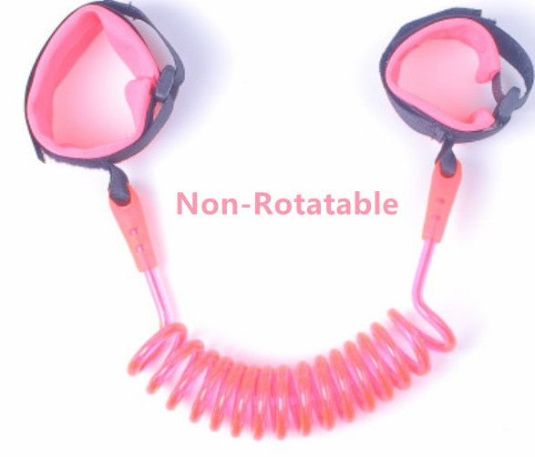 1.5-2.5m Kids Safety Harness Adjustable Children Leash Anti-lost Wrist Link Traction Rope Baby Walker Wristband