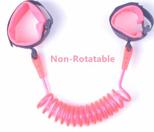 1.5-2.5m Kids Safety Harness Adjustable Children Leash Anti-lost Wrist Link Traction Rope Baby Walker Wristband