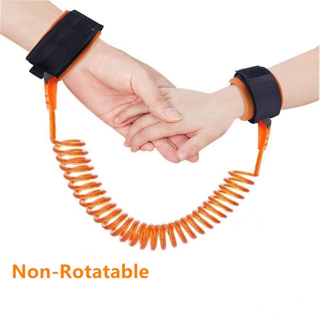 1.5-2.5m Kids Safety Harness Adjustable Children Leash Anti-lost Wrist Link Traction Rope Baby Walker Wristband