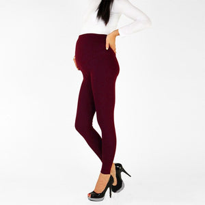 Hirigin 2019 Pregnant Women High Waist Leggings Long Pants Maternity Elastic Casual Trousers