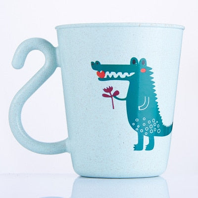 Baby Insulation Oblique Mouth Cup Leakproof Infant Learning Drinking Cups Tumble Resistant Baby Drinking Cups For Baby Kids