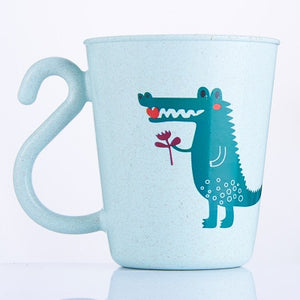 Baby Insulation Oblique Mouth Cup Leakproof Infant Learning Drinking Cups Tumble Resistant Baby Drinking Cups For Baby Kids