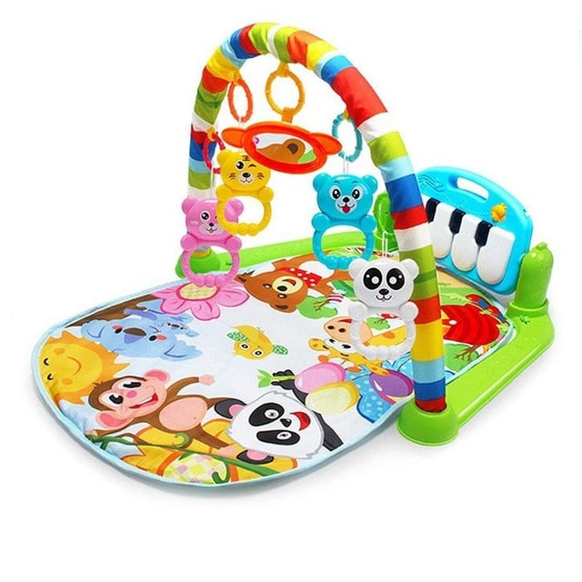 Play Mat Baby Carpet Music Puzzle Mat With Piano Keyboard Educational Rack Toys Infant Fitness Crawling Mat Gift For Kids Gym