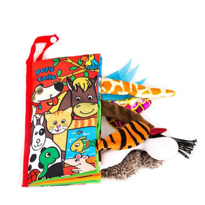 Baby Toys Knowledge Baby Cloth Book Around Multi-touch Multifunction Fun And Double Colorful Newborn Bed Bumper 0-12 Months
