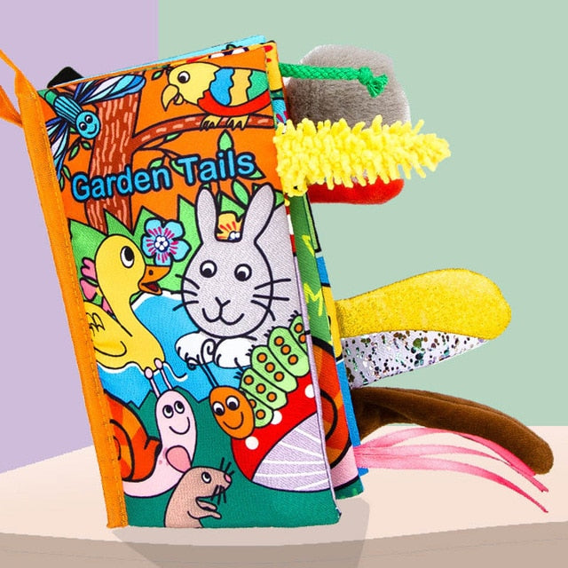 Baby Toys Knowledge Baby Cloth Book Around Multi-touch Multifunction Fun And Double Colorful Newborn Bed Bumper 0-12 Months
