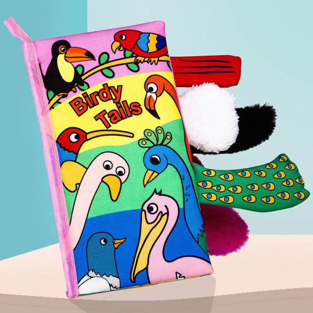 Baby Toys Knowledge Baby Cloth Book Around Multi-touch Multifunction Fun And Double Colorful Newborn Bed Bumper 0-12 Months