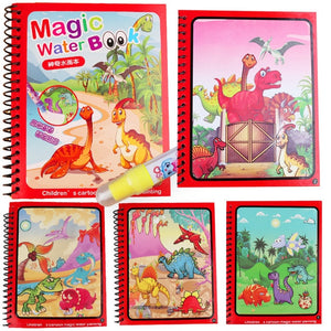 Montessori Painting Drawing Board For Kids Toys Magic Water Drawing Book Coloring Book Doodle & Magic Pen Birthday Gift