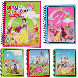 Montessori Painting Drawing Board For Kids Toys Magic Water Drawing Book Coloring Book Doodle & Magic Pen Birthday Gift