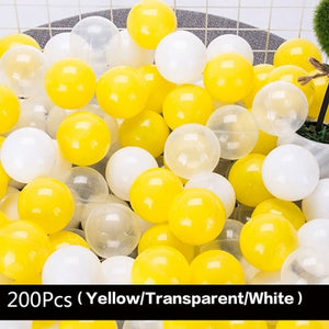 INS Kids Playpen Ocean Ball Pit Baby Pool Infant Sponge Children's Playpen Soft Round Colorful Ball Pits Baby Fence Room Decor
