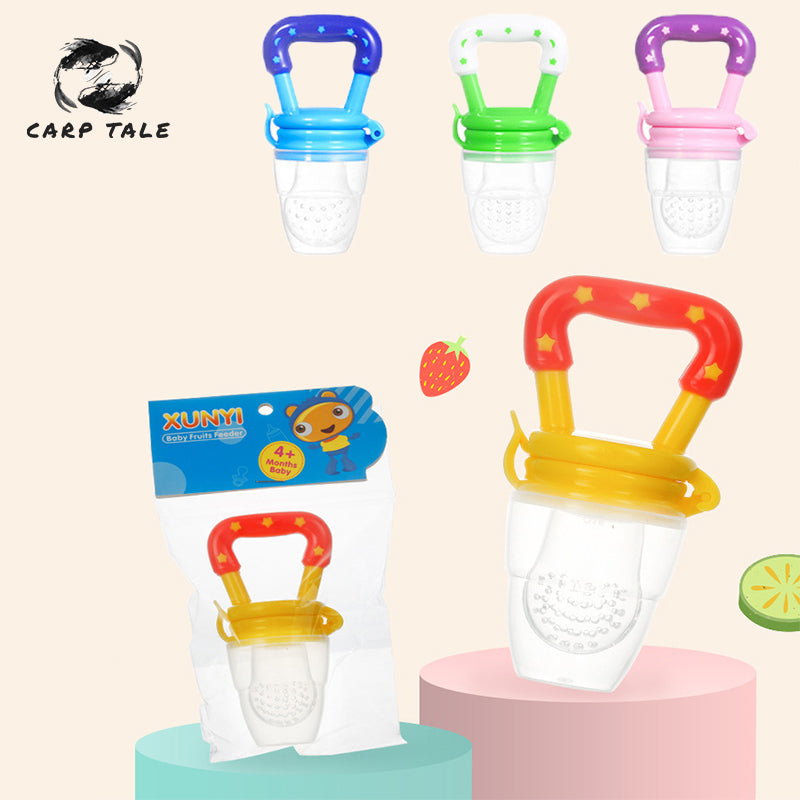 2019 Fresh Fruit Food Kids Nipple Feeding Safe Milk Feeder Baby Pacifier Bottles Teat Fresh Fruit Nibbler Safety baby products