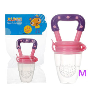 2019 Fresh Fruit Food Kids Nipple Feeding Safe Milk Feeder Baby Pacifier Bottles Teat Fresh Fruit Nibbler Safety baby products