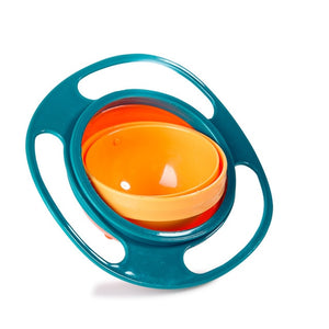 Creative Baby Feeding Learning Dishes Bowl High Quality Assist Toddler Baby Food Dinnerware For Kids Eating Training Gyro Bowl