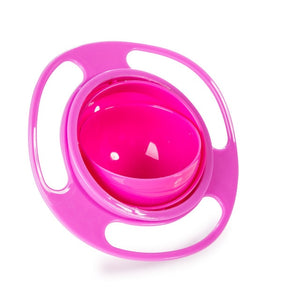 Creative Baby Feeding Learning Dishes Bowl High Quality Assist Toddler Baby Food Dinnerware For Kids Eating Training Gyro Bowl