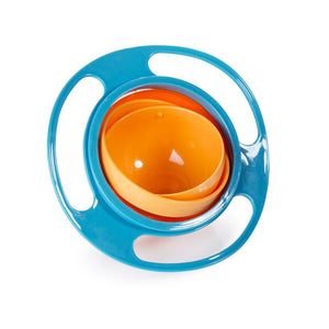 Creative Baby Feeding Learning Dishes Bowl High Quality Assist Toddler Baby Food Dinnerware For Kids Eating Training Gyro Bowl