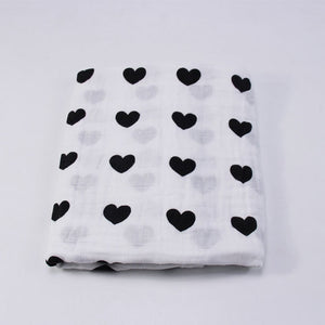 Muslin Blanket 100% Cotton Baby Swaddles 120*120cm Soft Newborn Blankets Bath Gauze Infant Kids Wrap Sleepsack Stroller Cover