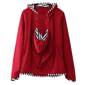 Womens Warm Winter Baby Carrier Safe Jacket Maternity Pregnant Outerwear Coat