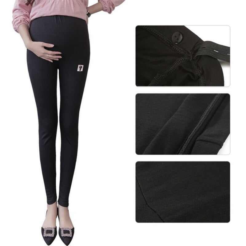 Abdominal Stretch Maternity Pants Pencil Trousers Belly Elastic Waist Maternity Leggings Pregnant Clothes For Pregnant Women