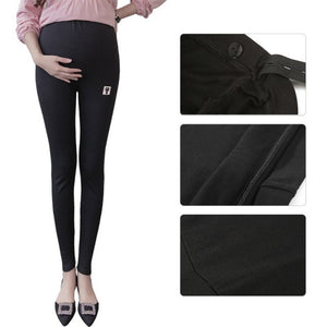 Abdominal Stretch Maternity Pants Pencil Trousers Belly Elastic Waist Maternity Leggings Pregnant Clothes For Pregnant Women