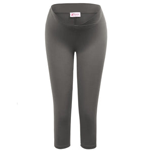 Ladies Pants Maternity Cross front Casual Summer Slim fit Homewear Elastic Womens Pregnant
