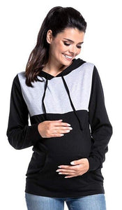 2019  Europe and America Autumn spring hoodies women casual pregnant long sleeve o-neck female sweatshirt