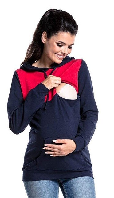 2019  Europe and America Autumn spring hoodies women casual pregnant long sleeve o-neck female sweatshirt