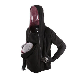 NEW Maternity clothing pregnancy women mother pullover hoodies autum winter baby carry Oblique Zipper warm pregnant Sweatshirts