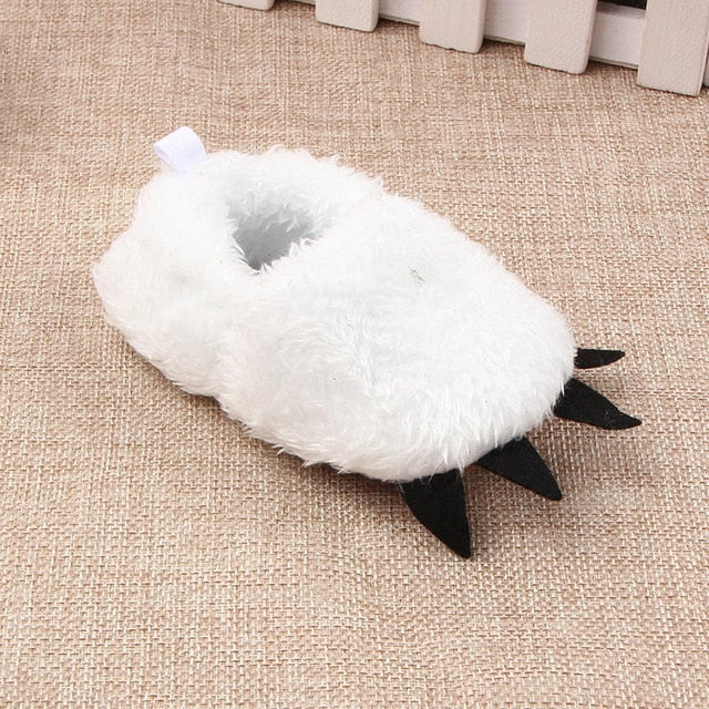 Cute Newborn Baby Shoes With Ear Toddler Baby Crawling Shoes Boys Girls Lamb Slipper Prewalker Trainers Winter Infant Warm Shoes