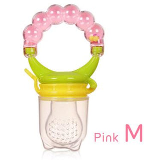 Baby Fresh Food Feeder Safety Infant Pacifiers Fresh Fruit Nibbler Rotating Mills Chew Fruit Nipples Grinder Feeding Toys
