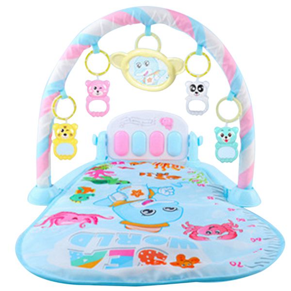 Baby Play Mat Kids Rug Educational Puzzle Carpet With Piano Keyboard And Cute Animal Playmat Baby Gym Crawling Activity Mat Toys