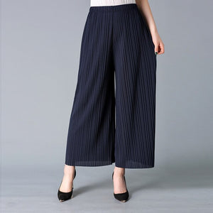 2019 Vadim Sweatpants Pleated Skirt Pants Home Wide Leg Trousers Pregnant And Postpartum Preferred Cute Mom Maximum Waist 140cm