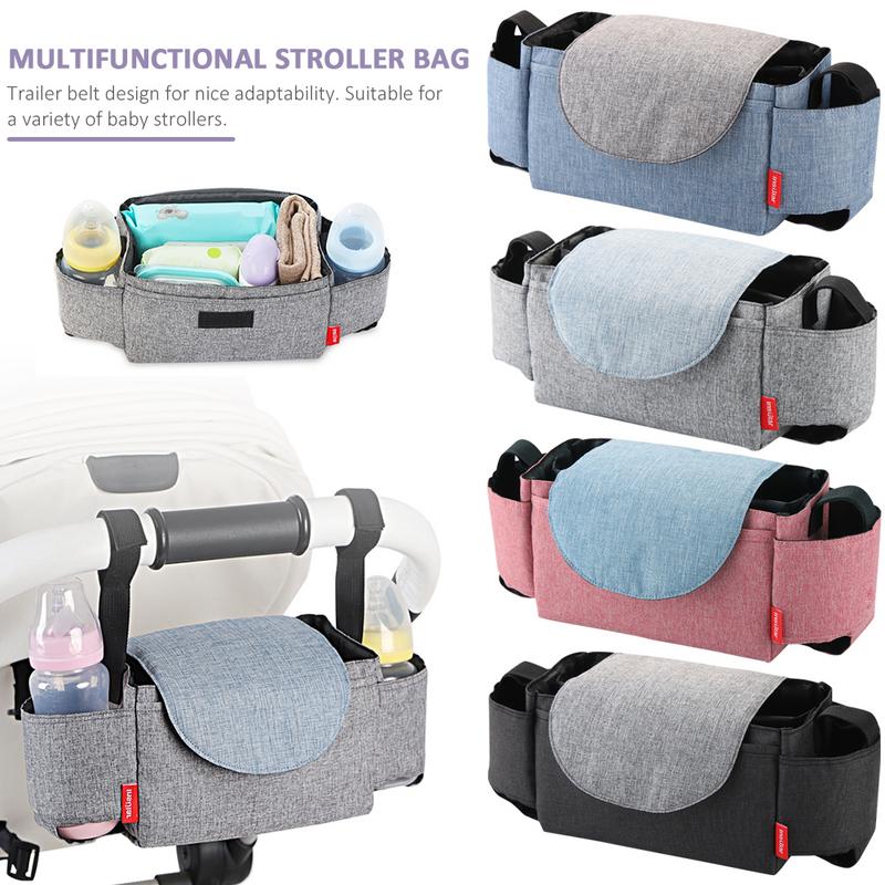 Multifunctional Baby Stroller Bag Hanging Storage Pack Portable Bottle Bags whole Sale