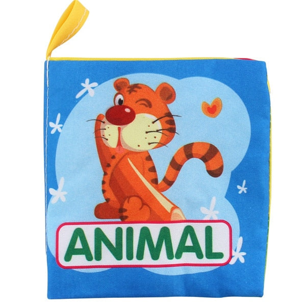 Baby Toys Knowledge Baby Cloth Book Around Multi-touch Multifunction Fun And Double Colorful Newborn Bed Bumper 0-12 Months