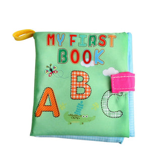 Baby Toys Knowledge Baby Cloth Book Around Multi-touch Multifunction Fun And Double Colorful Newborn Bed Bumper 0-12 Months
