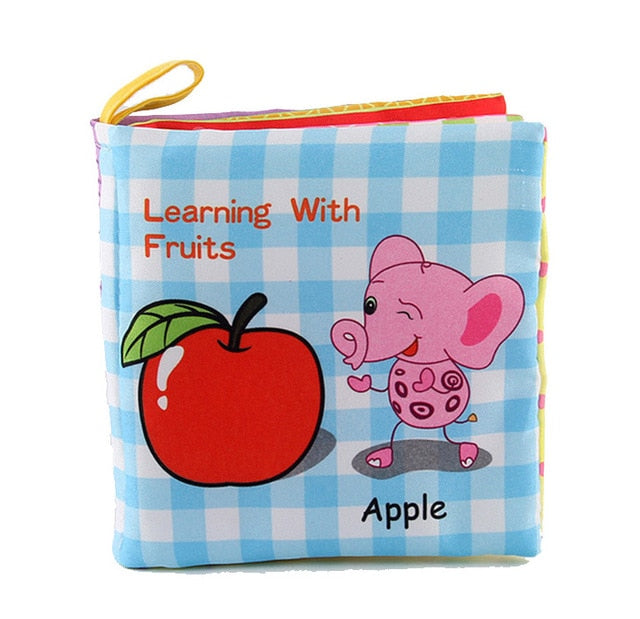 Baby Toys Knowledge Baby Cloth Book Around Multi-touch Multifunction Fun And Double Colorful Newborn Bed Bumper 0-12 Months