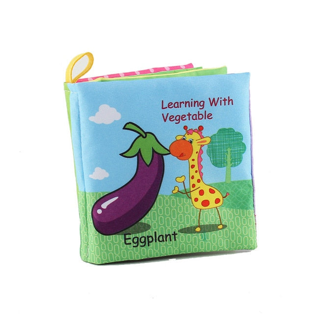 Baby Toys Knowledge Baby Cloth Book Around Multi-touch Multifunction Fun And Double Colorful Newborn Bed Bumper 0-12 Months