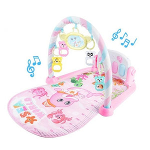 Baby Play Mat Kids Rug Educational Puzzle Carpet With Piano Keyboard And Cute Animal Playmat Baby Gym Crawling Activity Mat Toys